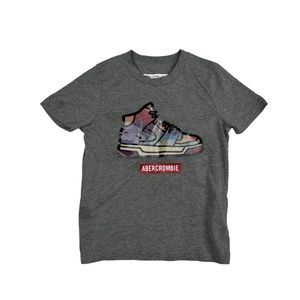 Abercrombie Kids Grey‎ Graphic T shirt